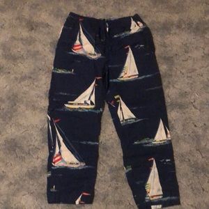 Never worn Nautica sail boat pajamas